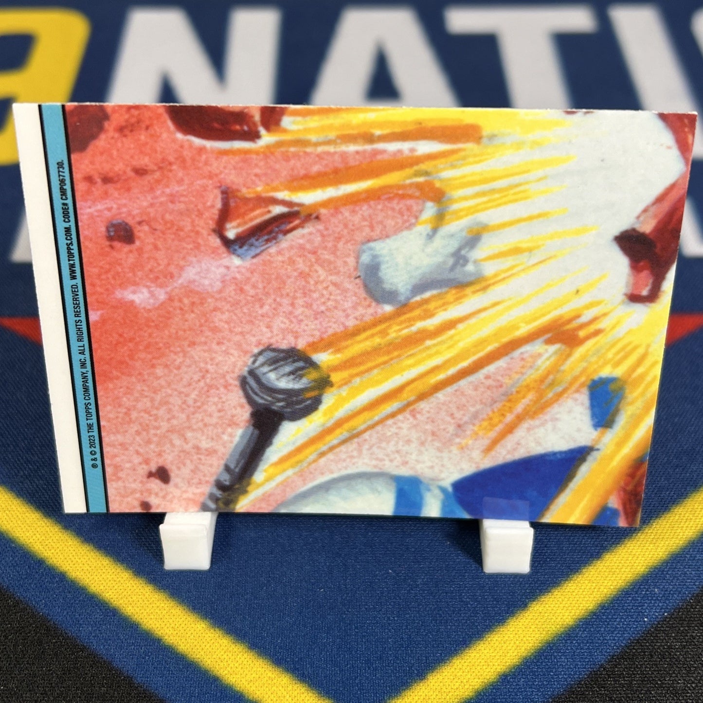 2023 GARBAGE PAIL KIDS GPK CHROME 6 ATOMIC REFRACTOR CARD 229b BLOODSHOT SCOTT