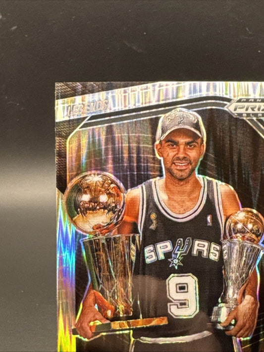 Tony Parker 2024-25 Panini Prizm Black Skewed Prizm 146/249 Legends #275