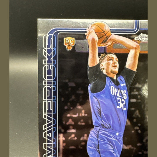 2025-26 NBA Topps Chrome Cooper Flagg RC Dallas Mavericks Base Rookie #251