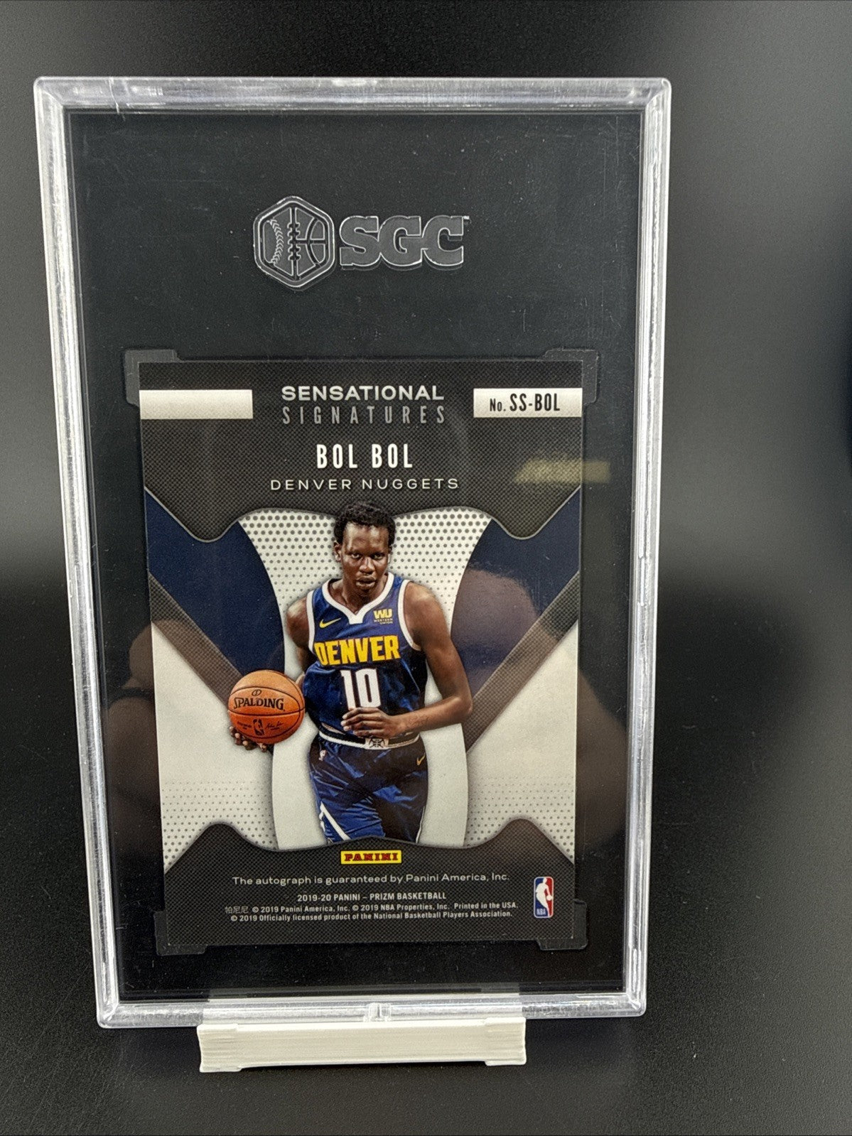2019-20 BOL BOL AUTO PANINI PRIZM SENSATIONAL SIGNATURES ROOKIE RC AUTOGRAPHS