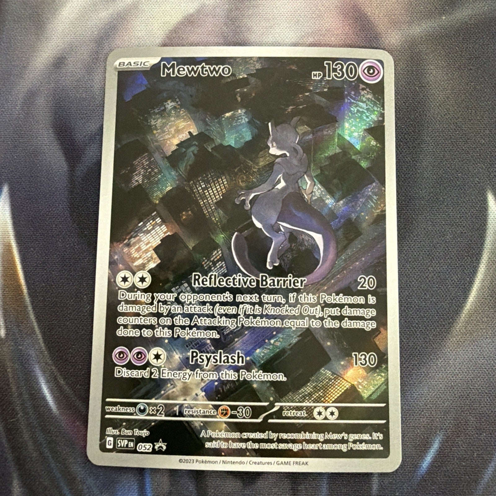 Mewtwo SVP 052 Scarlet & Violet 151 UPC Holo Promo Card – Nation of Cards
