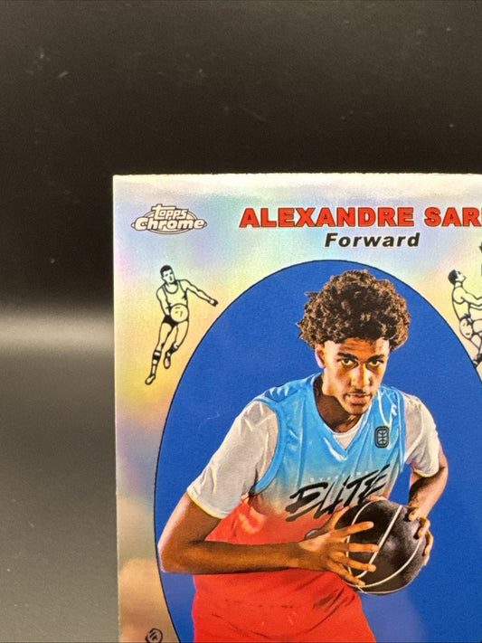 2021-22 Topps Chrome OTE #69TB17 Alexandre Sarr 1969 Topps Basketball RC