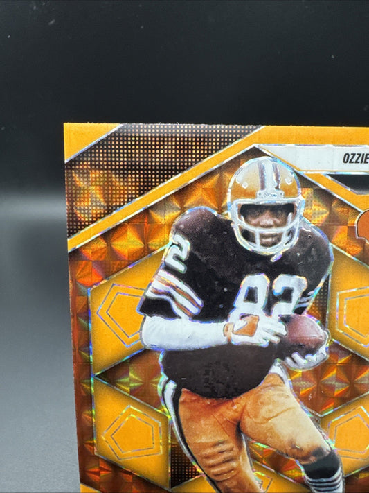 2025 Mosaic Epic Performers Ozzie Newsome #16 Orange Fluorescent Mosaic