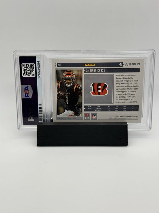 2022 Panini Luminance - Ja'Marr Chase #99 Green /99 PSA 9