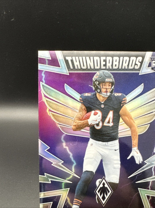 2025 Panini Phoenix Thunderbirds Colston Loveland No. 9 Chicago Bears