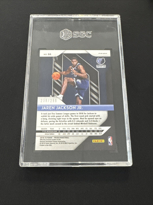 2018-19 Panini Prizm - Jaren Jackson Jr. #66 Red Prizm /299 (RC)