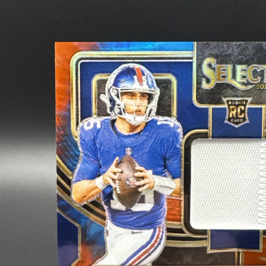 2023 Select Football Tommy DeVito Tie Dye Rookie Patch Auto 8/25 Giants #RSMTDE