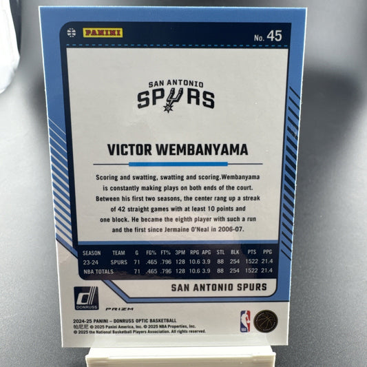 Victor Wembanyama Pink Optic Rookie 2023 Donruss Optic Spurs RC Prizm 🔥