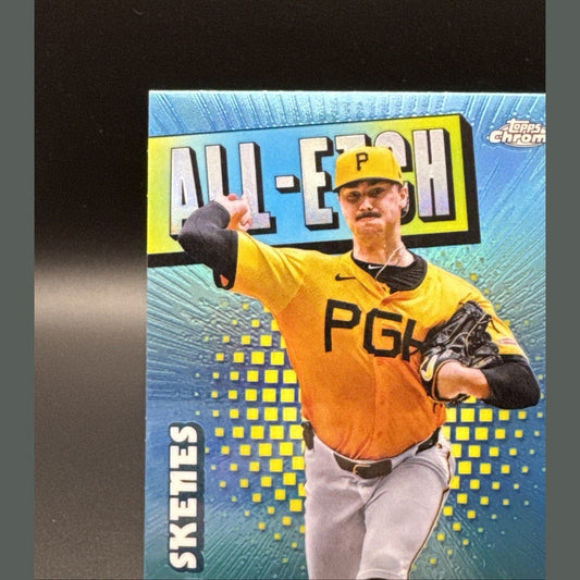 Paul Skenes 2025 Topps Chrome ALL-ETCH refractor Pirates #CAE-18