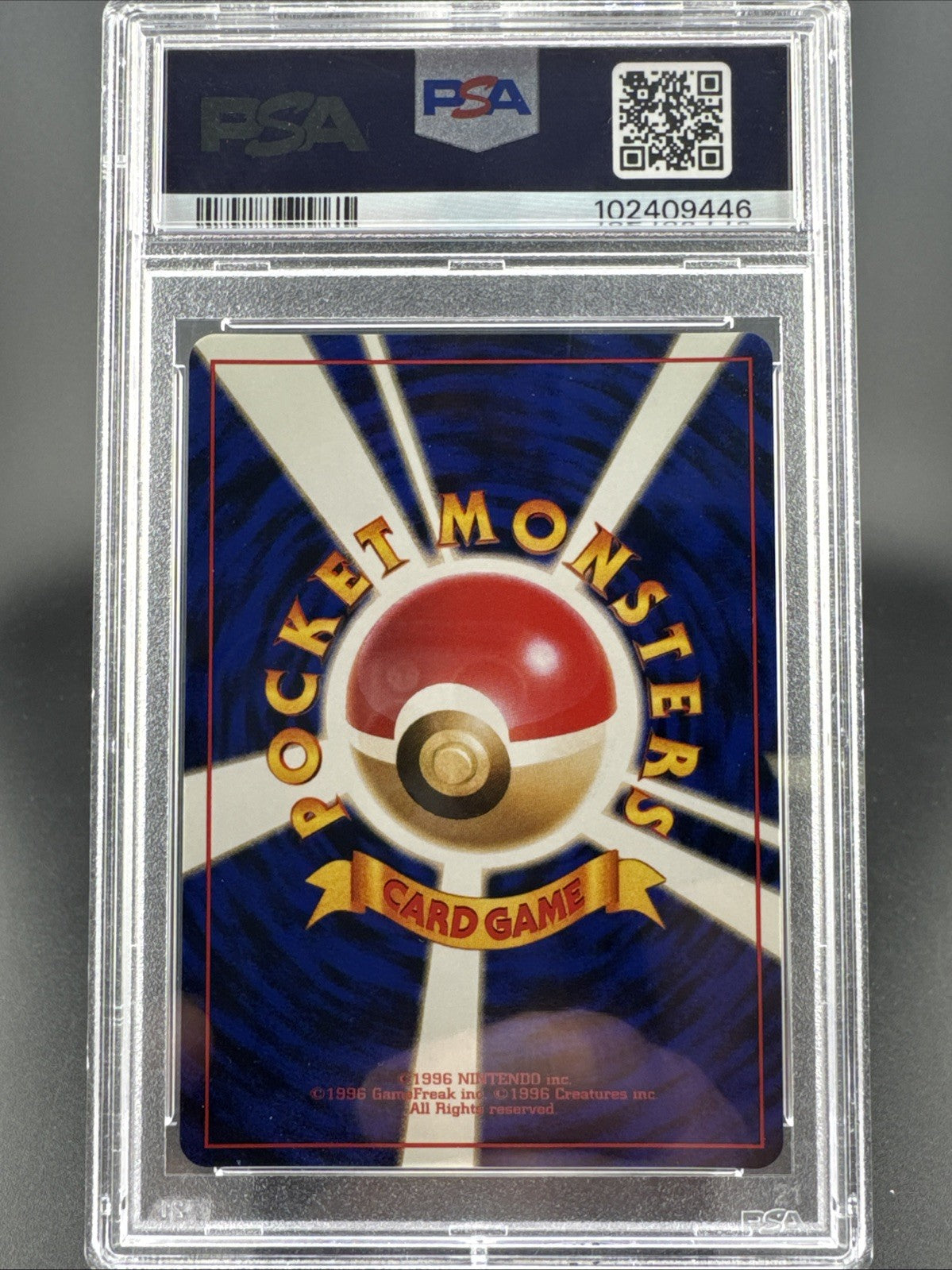 1999 P.M. Japanese GYM 2 Giovanni's Nidoking Holo PSA 9