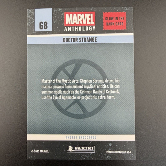 2025 Panini Marvel Anthology - Glow in the Dark - Doctor Strange - G8