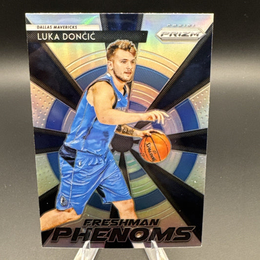 2018-19 PRIZM LUKA DONCIC FRESHMAN PHENOM SILVER PRIZM #23 ROOKIE