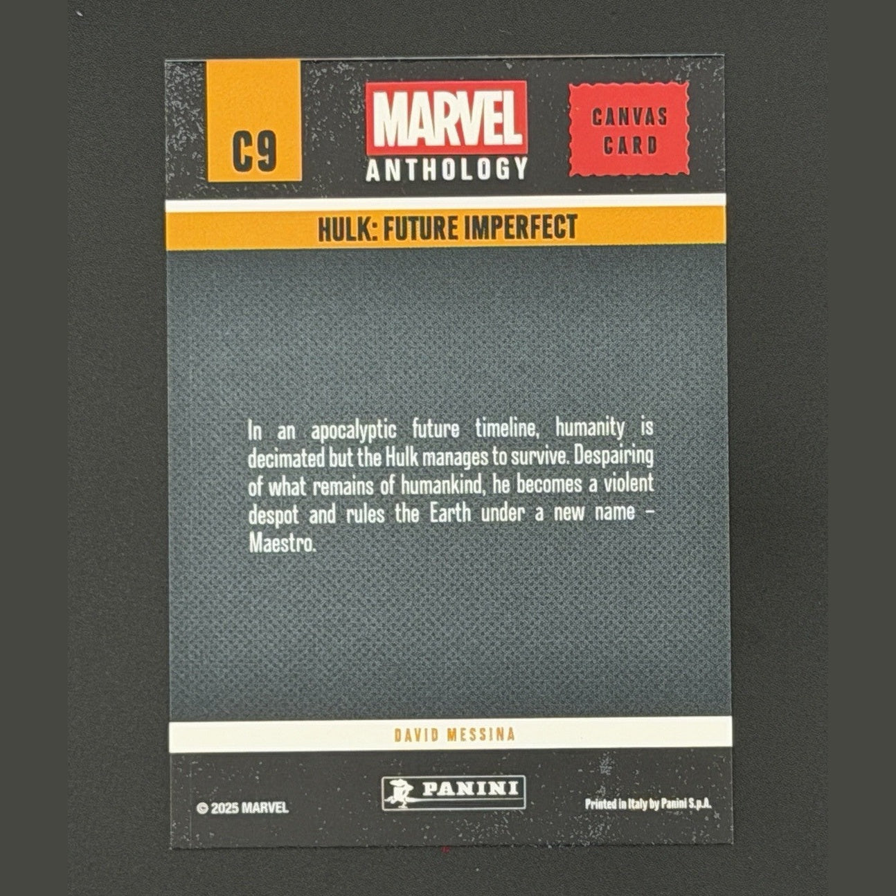 HULK: Future Imperfect Canvas 2025 Panini Marvel Anthology C9 | Avengers