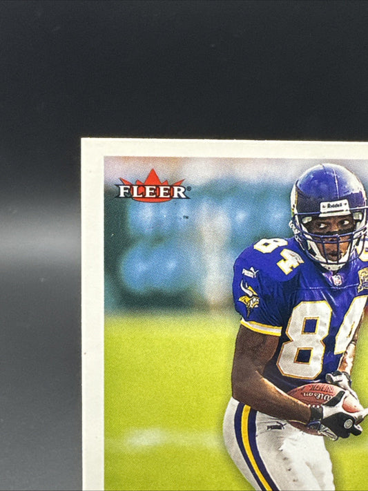 2001 Fleer Ultra Randy Moss Quick Strike Insert 8 QS Minnesota Vikings