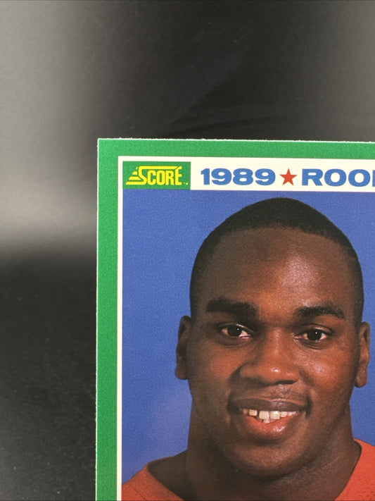 1989 SCORE DERRICK THOMAS RC KANSAS CITY CHIEFS #258