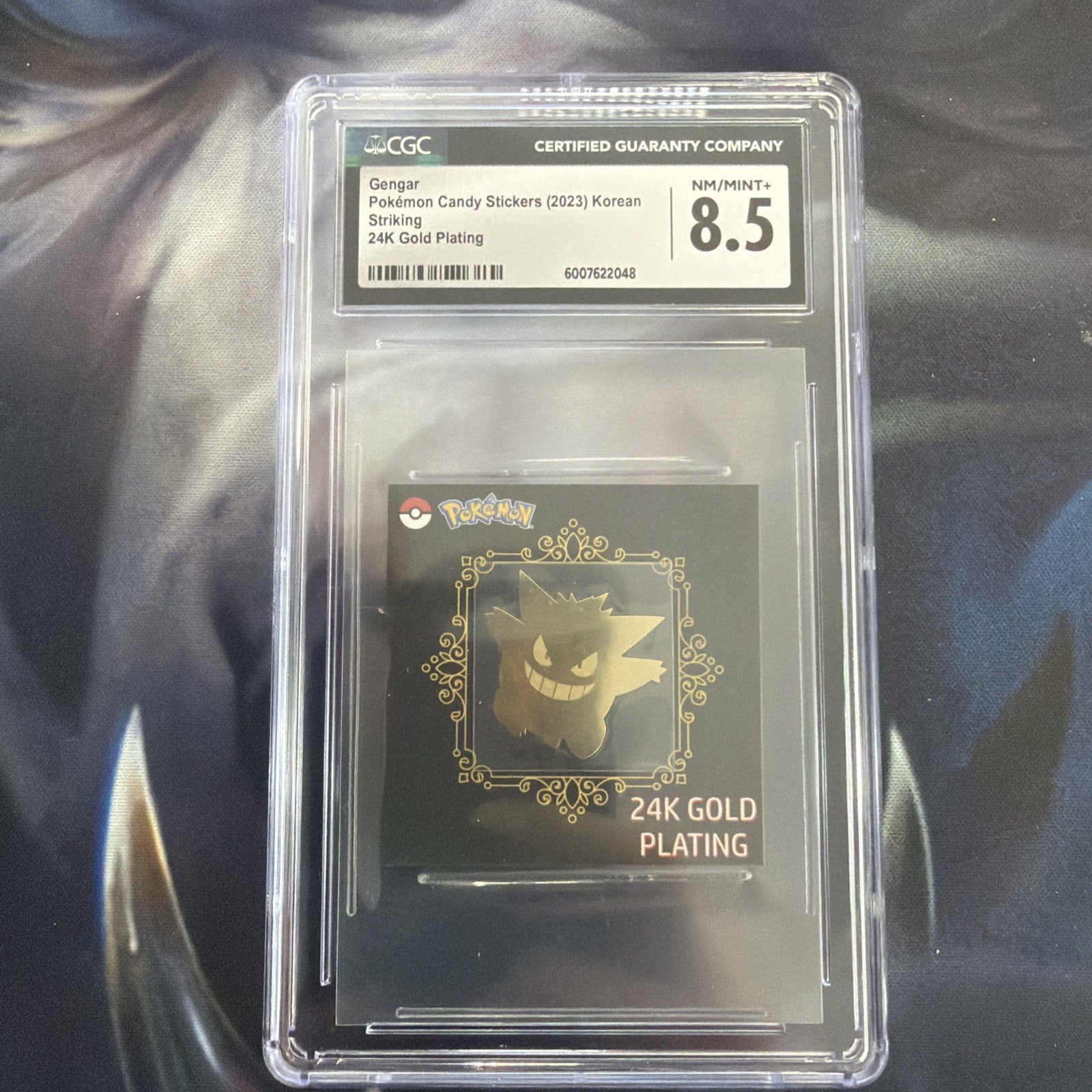 Pokemon Gengar Sticker 24K Gold Plated Striking Popping Candy – Nation of  Cards