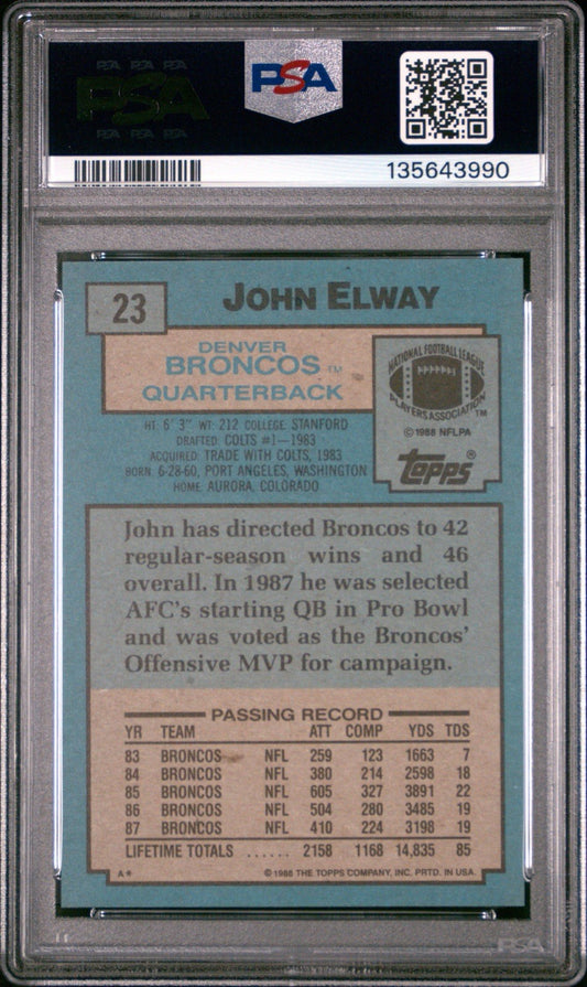 1988 Topps - John Elway #23