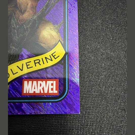 2025 Topps Chrome Marvel Wolverine Purple Shimmer /75
