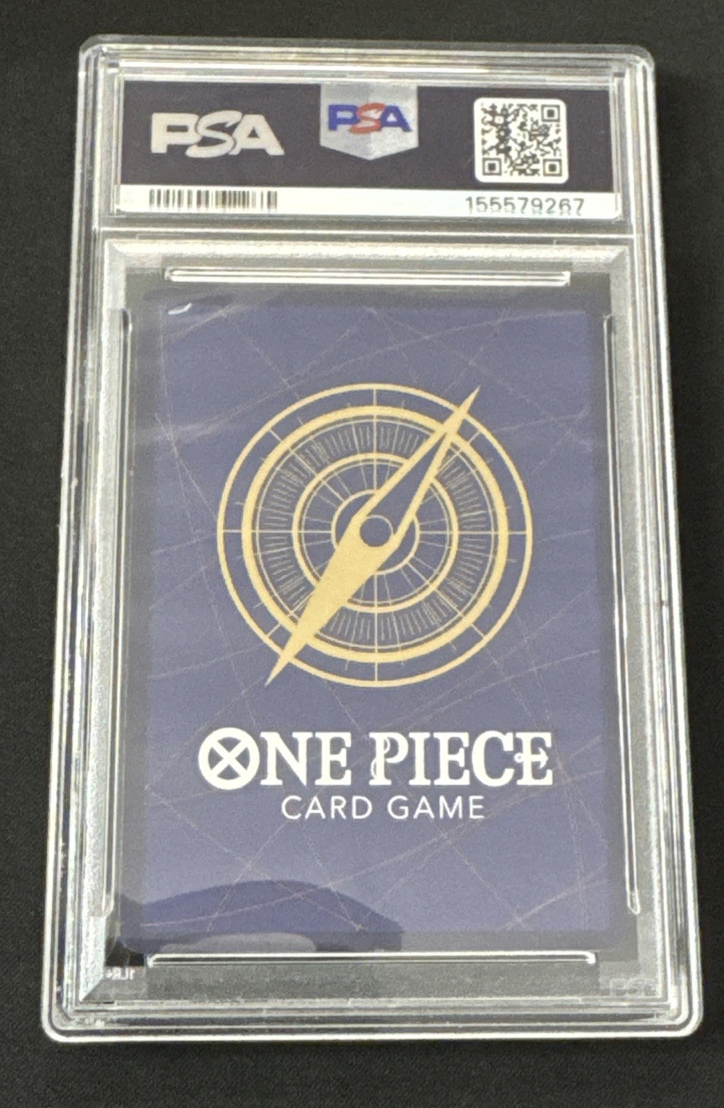 Bandai One Piece CCG Monkey D. Luffy OP10-118 EN Secret Rare Foil PSA 9