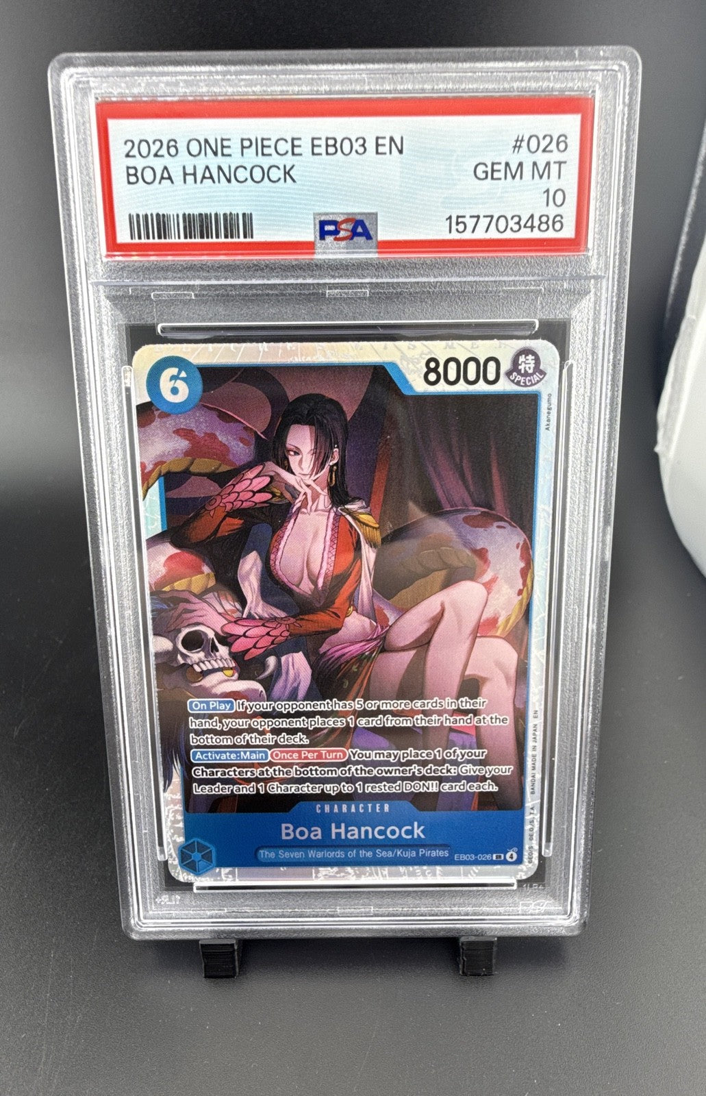 Boa Hancock EB03-026 Extra Booster: One Piece Heroines Edition Foil