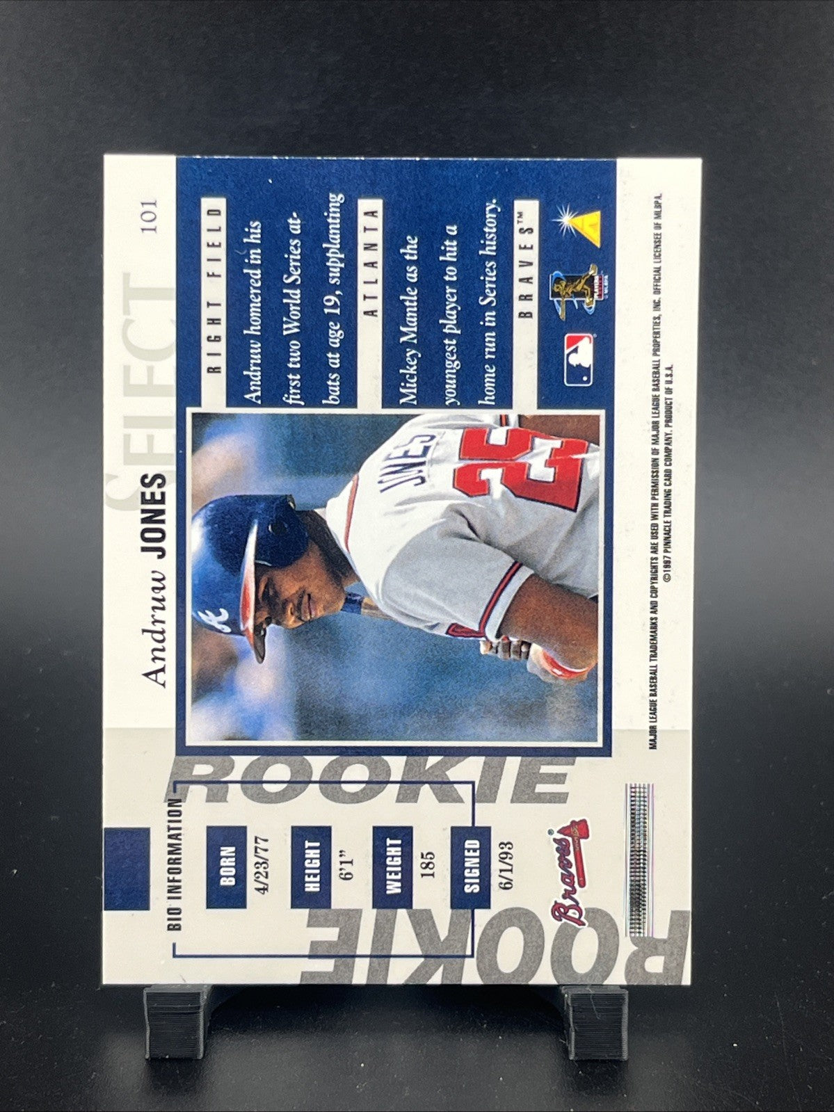 1997 Select - Andruw Jones #101