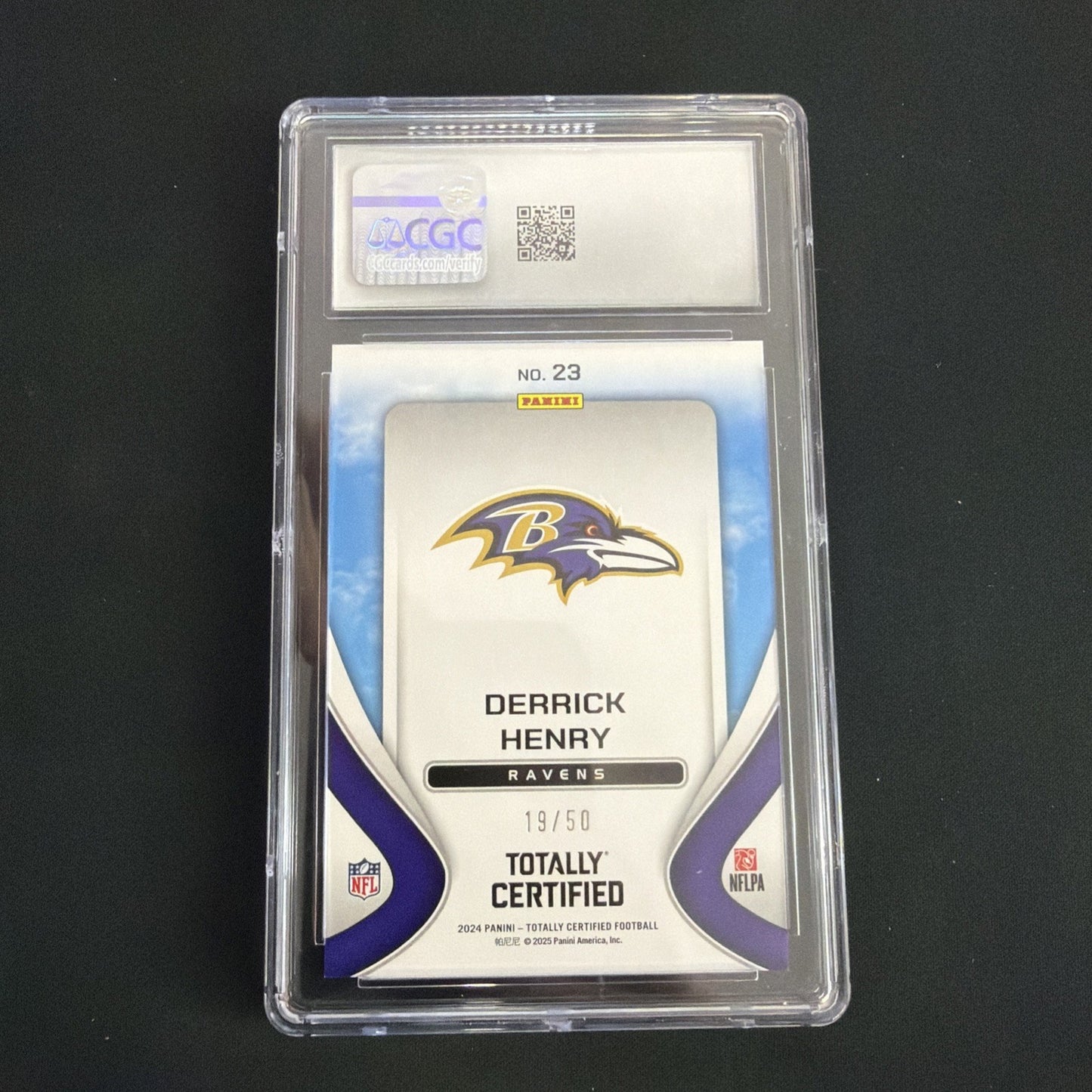 2024 Panini Totally Certified - Franchise Foundations Derrick Henry #23...