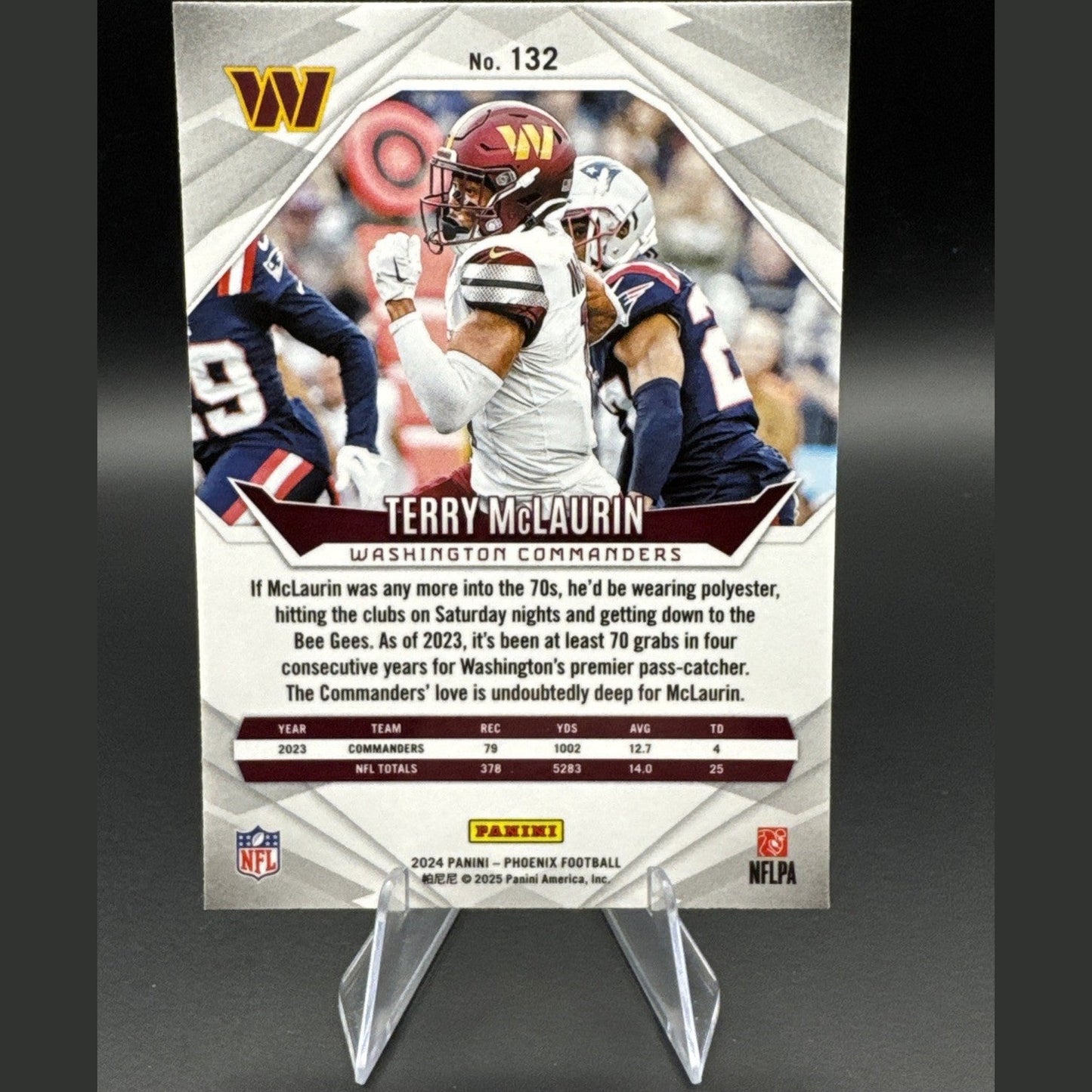 2024 Panini Phoenix - Terry McLaurin #132 Lazer