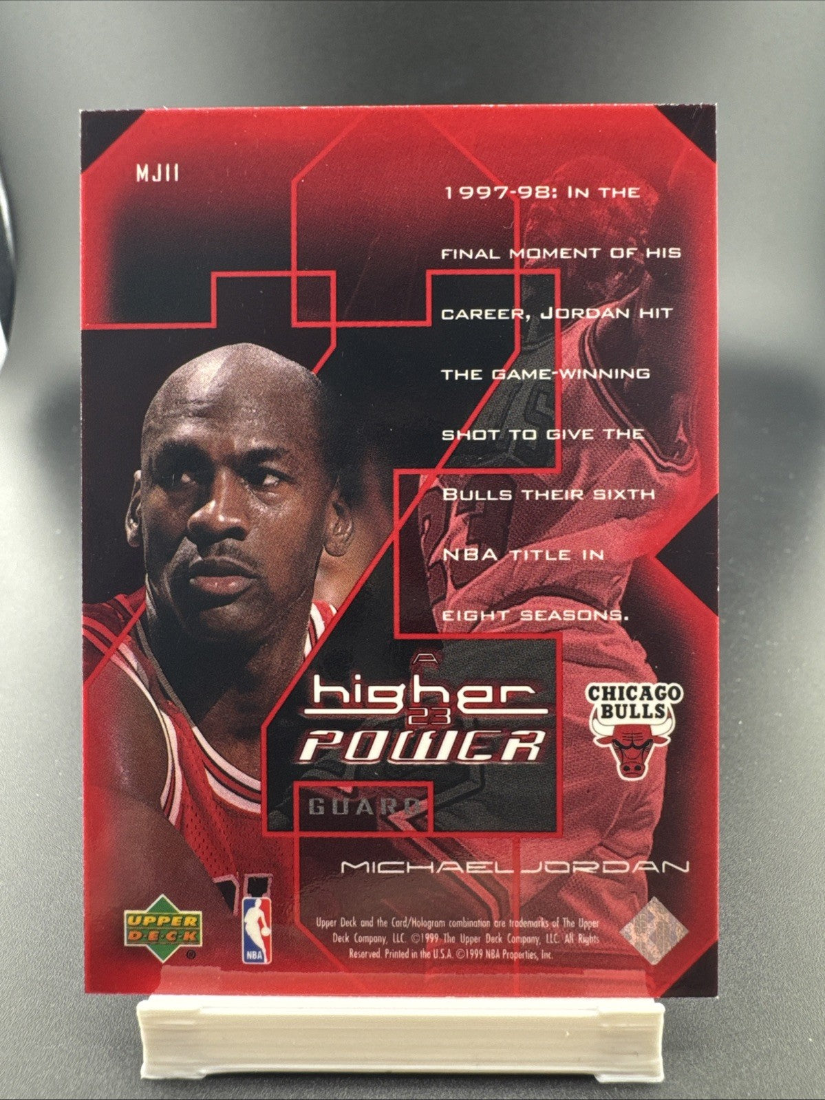 1999-00 Upper Deck - Michael Jordana Higher Power #MJ11