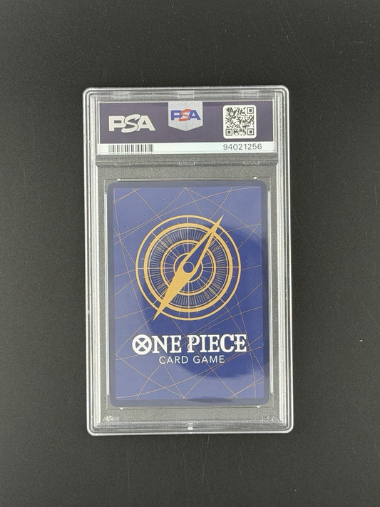 Namco One Piece Mr.2 Bon Kurei EB01-061 Secret Rare Full Art Foil PSA 10