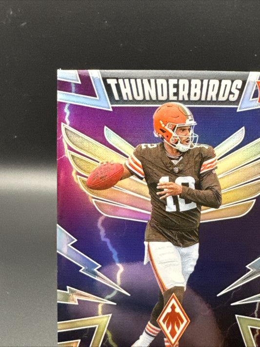2025 Panini Phoenix-#13-Shedeur Sanders-Thunderbirds-RC-Cleveland Browns