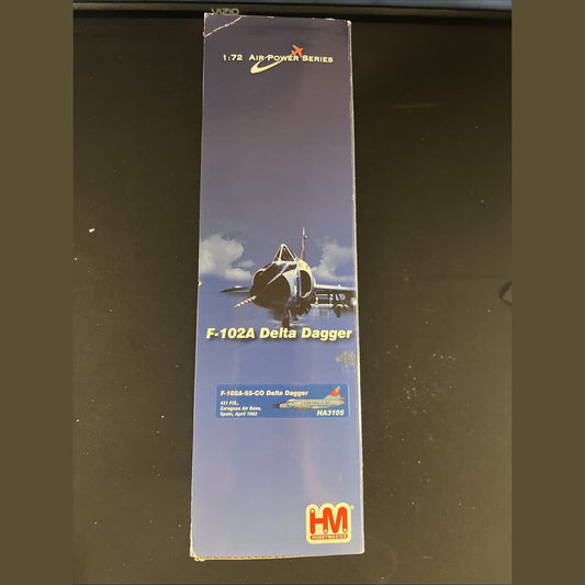 Hobby Master F-102A Delta Dagger HA3115 Cali Air N’tnl Guard Early 1970’s 1:72