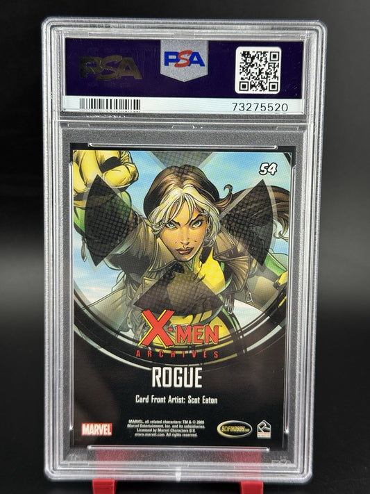 2009 Rittenhouse Marvel X-Men: Archives Rogue #54 PSA 10 42627M6