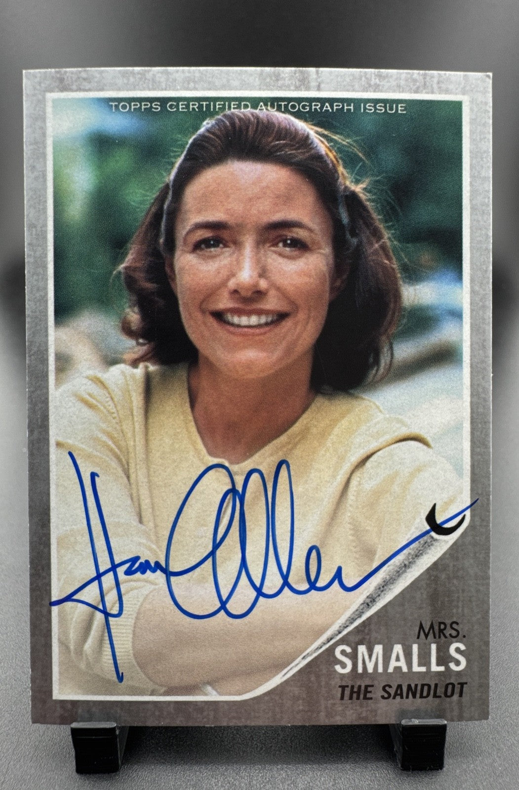 2018 Topps Archives - The Sandlot Auto Karen Allen as Mrs. Smalls #SLA-MS 47/99