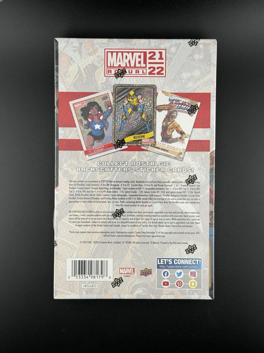 2021-22 Upper Deck Marvel Annual Hobby Box