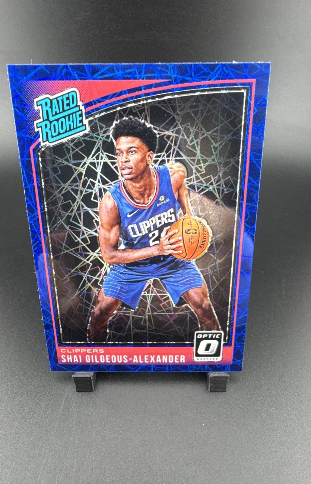 2018-19 Panini Donruss Optic - Rated Rookie Shai Gilgeous-Alexander #162 Blue...