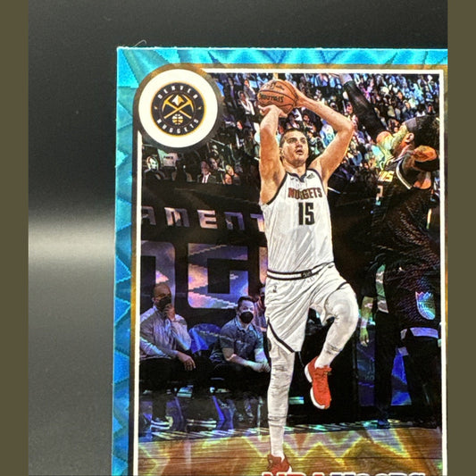 2021-22 Panini NBA Hoops Teal Explosion Nikola Jokic #11 Denver Nuggets
