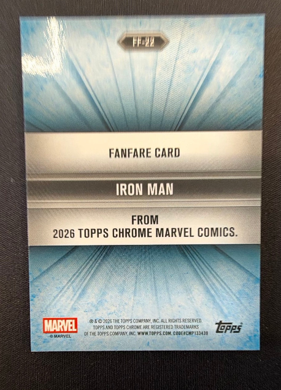 2026 Topps Chrome Marvel Comics Insert #FF-22