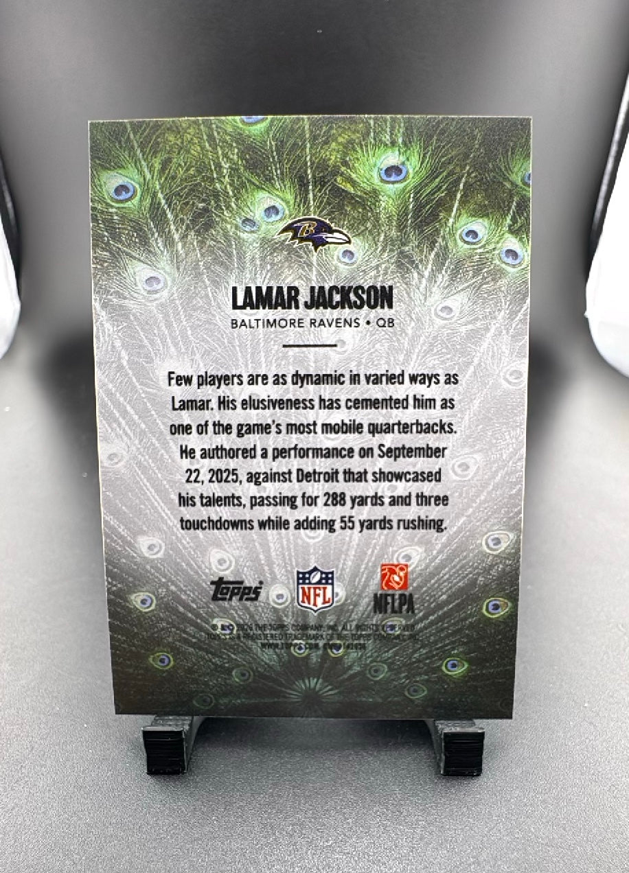 2024 Topps Lamar Jackson Peacock