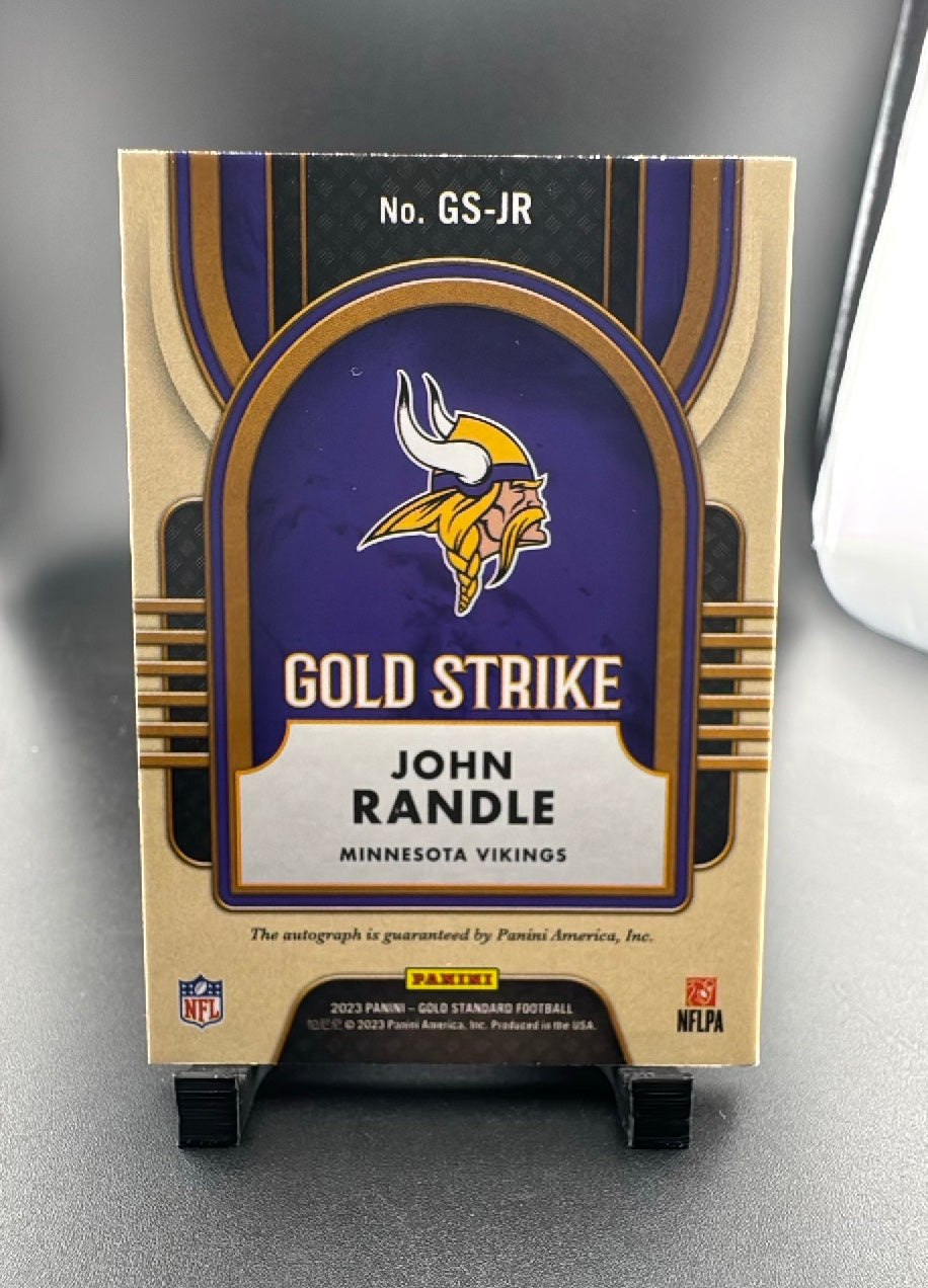 2023 Panini Gold Standard John Randle #GS-JR /10