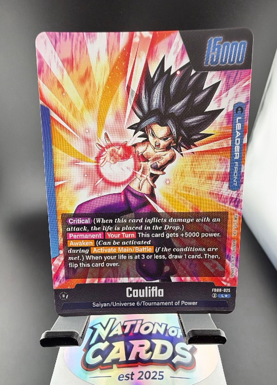 2025 Dragon Ball Super Fusion World FB08 Caulifla