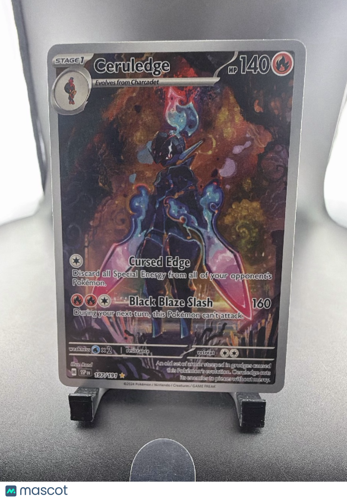 2024 Surging Sparks Ceruledge Holo Secret Rare FA #197/191
