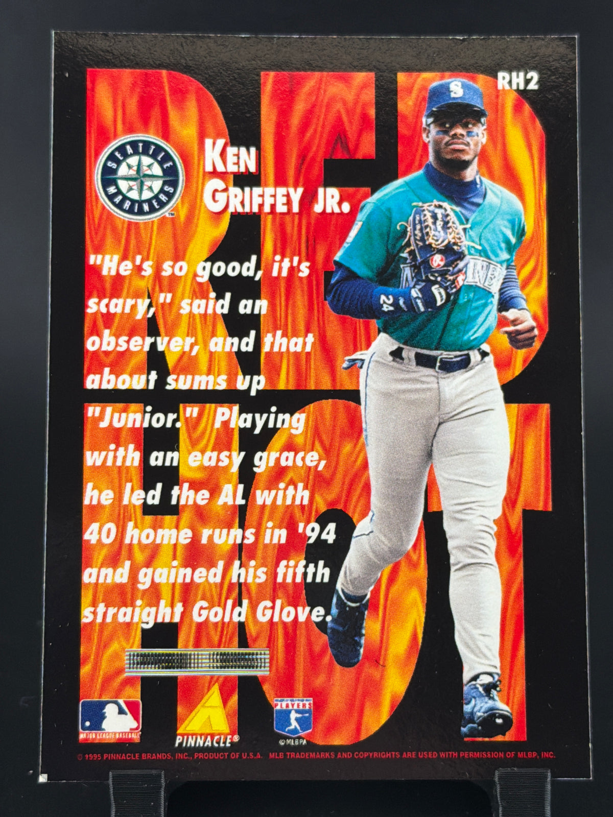 1995 Pinnacle Red Hot Ken Griffey Jr. #RH2