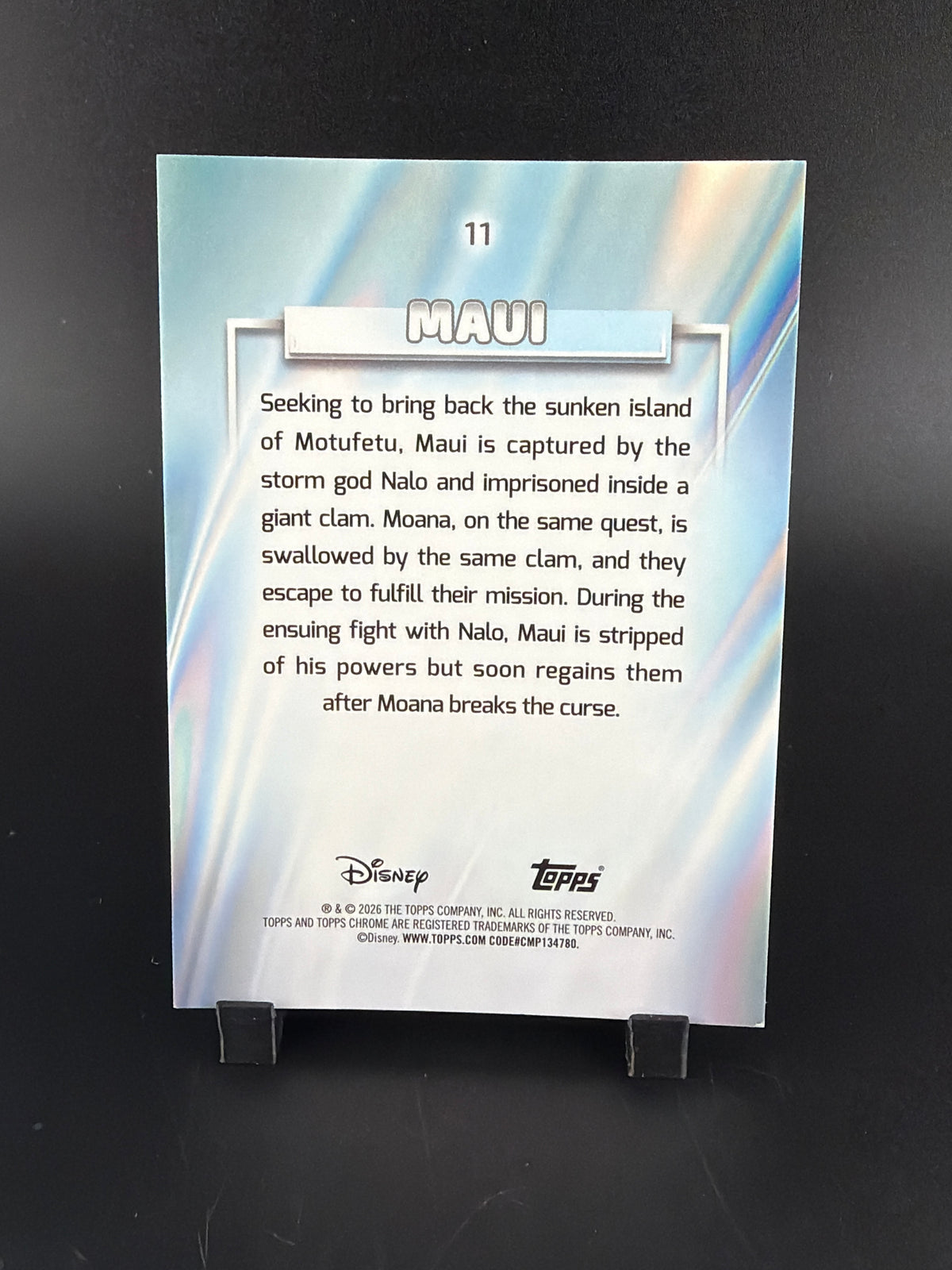 2026 Topps Chrome Disney #11