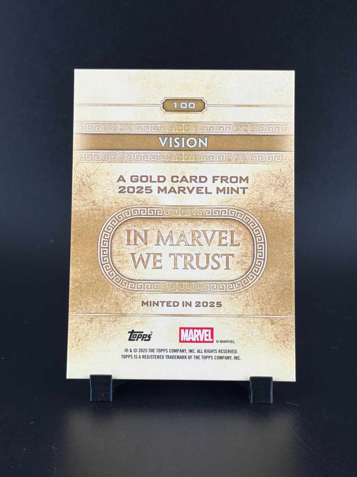 2025 Topps Marvel Mint #100