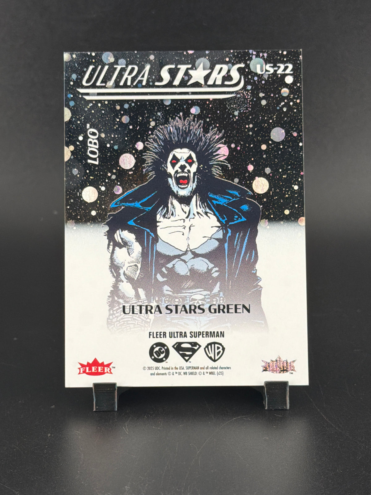 2025 Fleer Ultra Superman Lobo Insert Ultra Stars Green #US-22