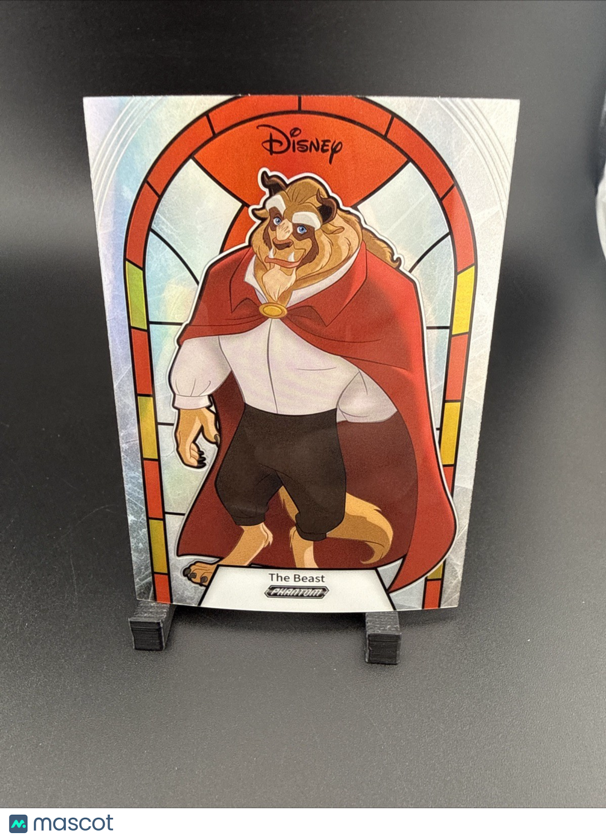 2025 Kakawow Phantom Disney The Beast /75 Red Stained Glass