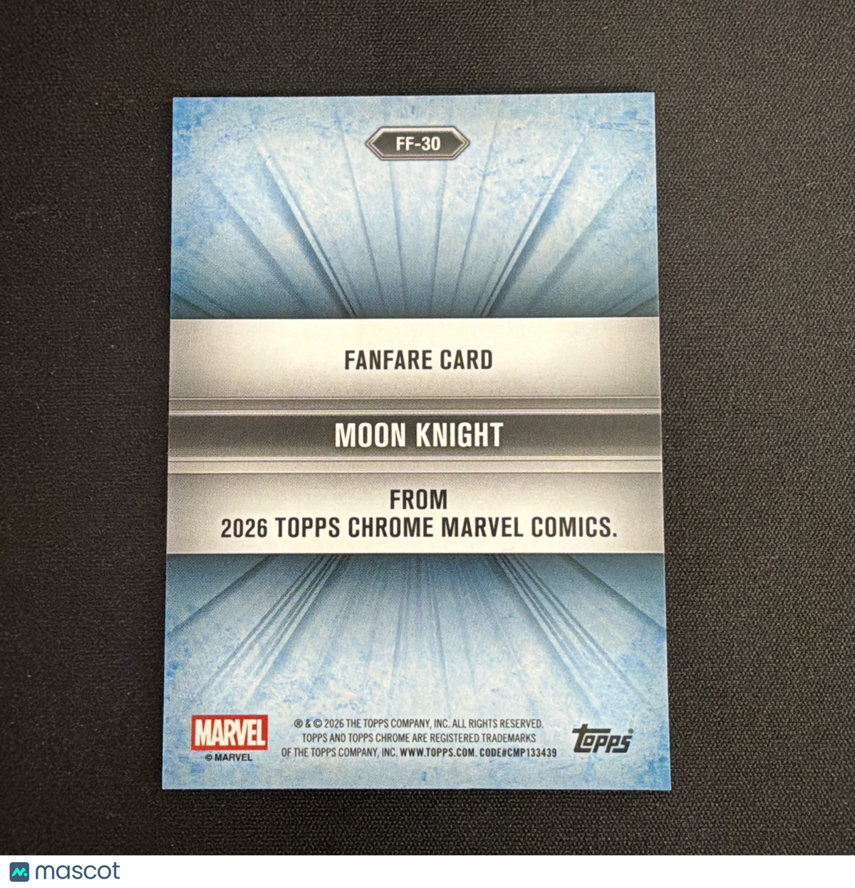 Topps 2026 Topps Chrome Marvel Comics Fanfare Insert MOON KNIGHT FF-30