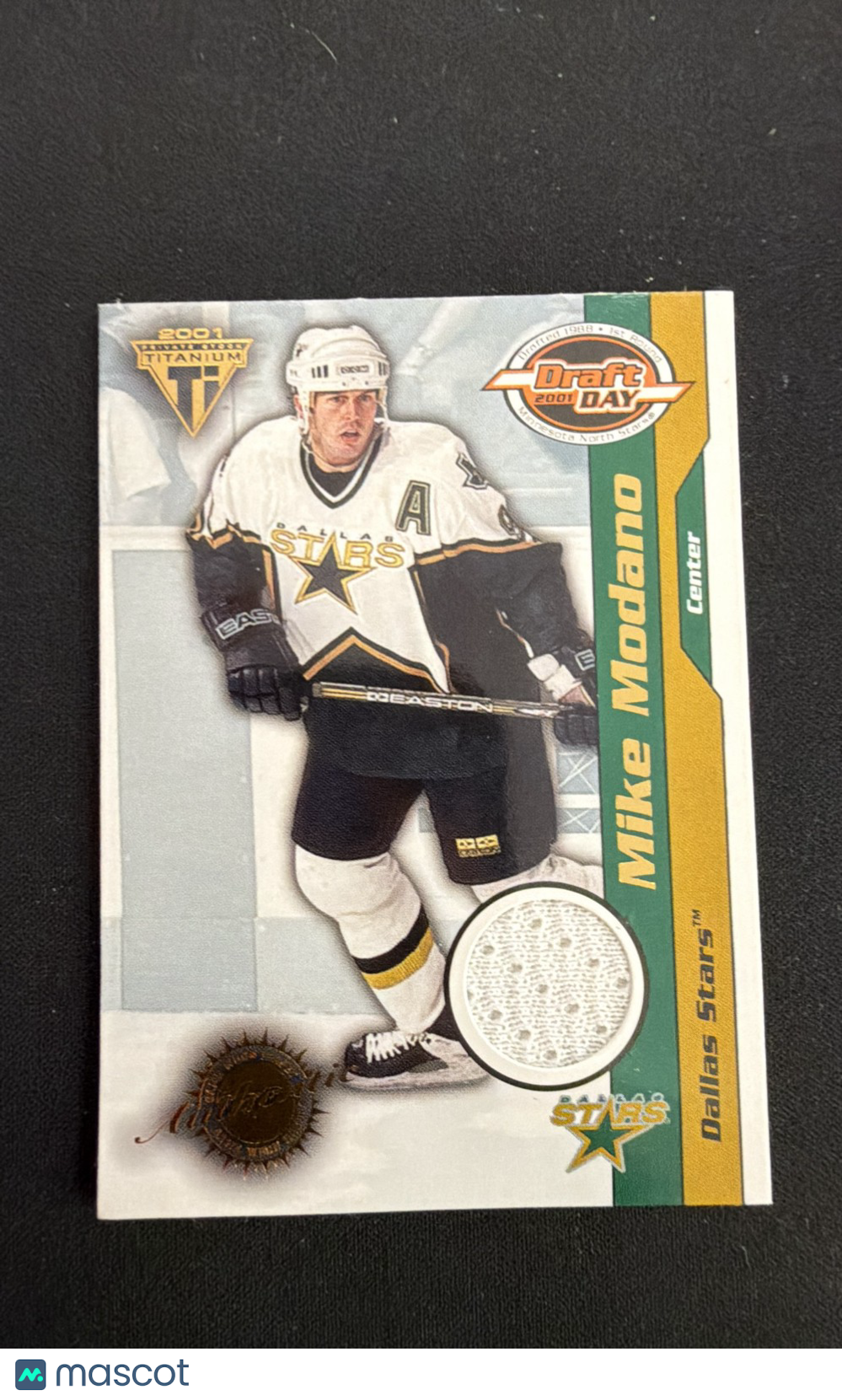 2000-01 Pacific Private Stock Titanium Draft Edition - Mike Modano /1015...