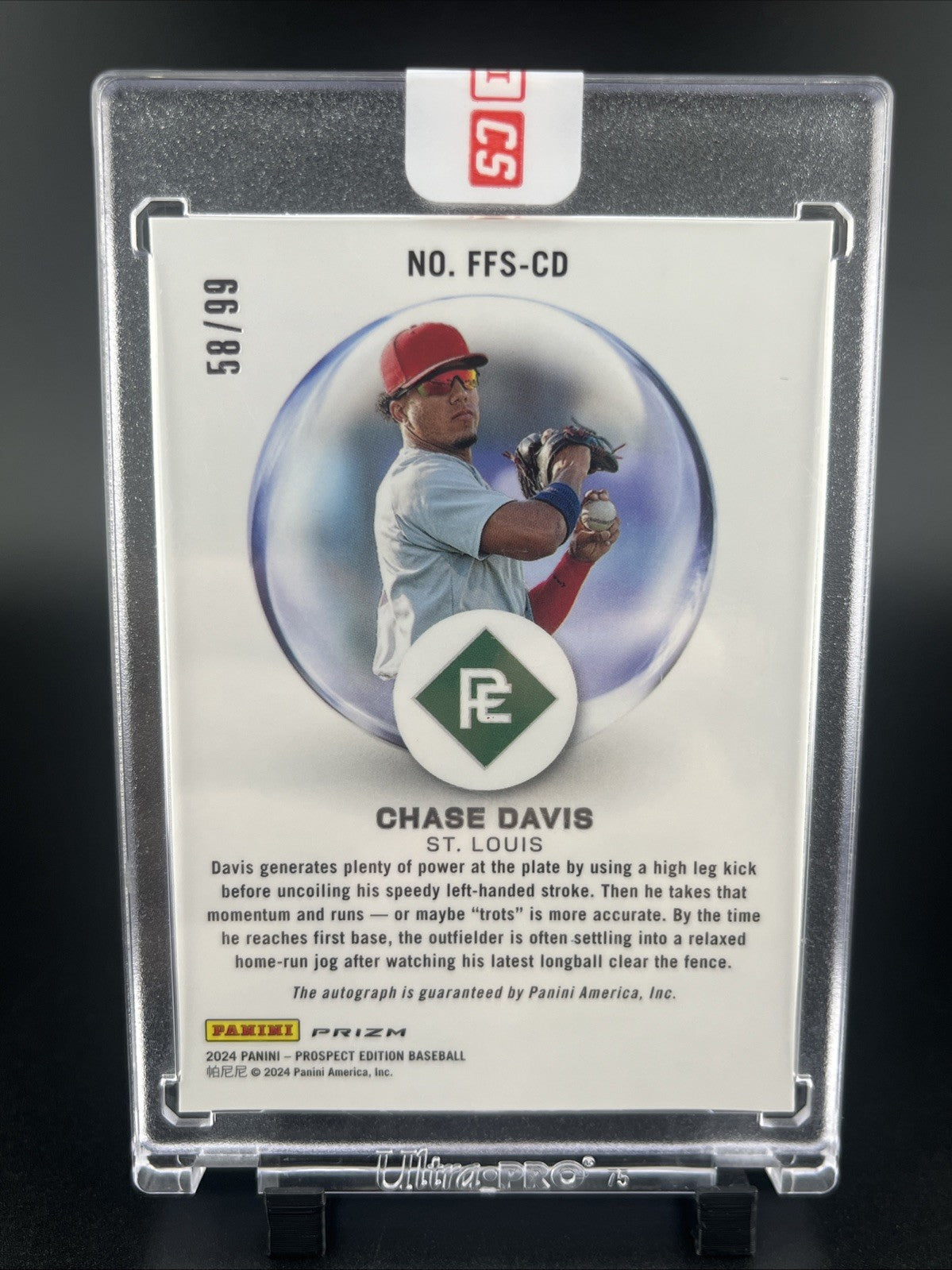 2024 Panini Prospect Edition - Franchise Futures /99 Chase Davis #FFS-CD