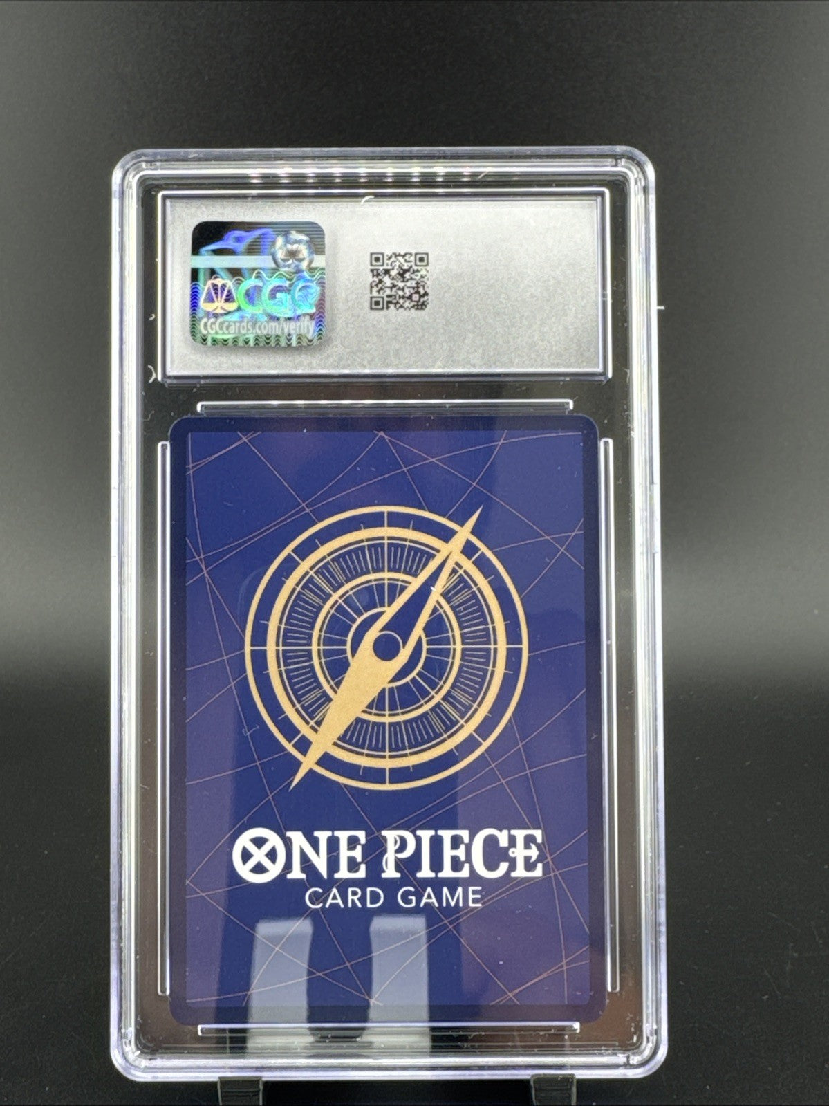 Crocodile Secret Rare from OP14 – The Azure Sea’s Seven CGC Gem Mint 9